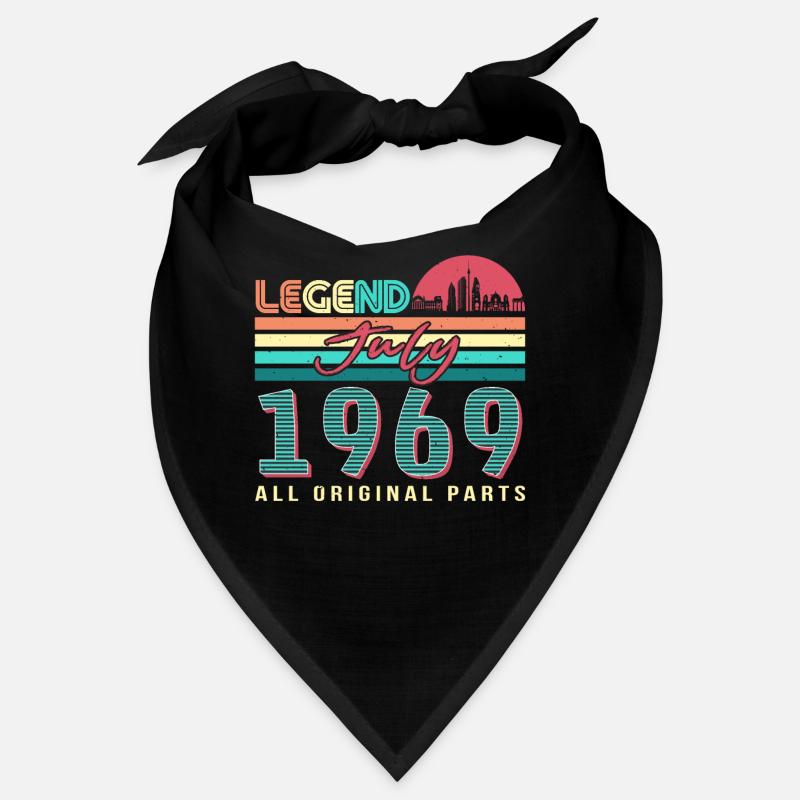 Alles Original 1969 Im Juli Bandana