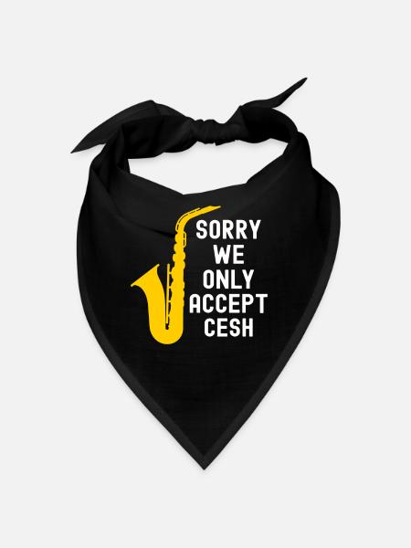 Jazz Tshirt - Bandana - Schwarz - Vorne