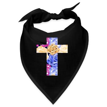 Christentum - Bandana - Schwarz - Vorne