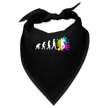 Paintball Evolution Paintballer - Bandana - Schwarz - Vorne