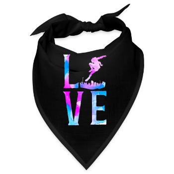 Parkour Free Running Traceur - Bandana - Schwarz - Vorne