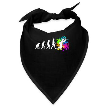 Paintball Evolution Paintballer - Bandana - Schwarz - Vorne