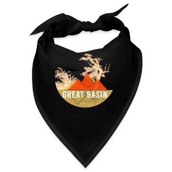 Weinlese - Nationalpark Des Großen Beckens - Bandana - Schwarz - Vorne