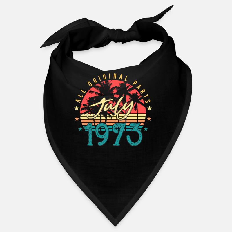 Retro 1973 July Bandana