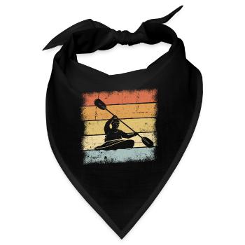 Kajak Outfit - Bandana - Schwarz - Vorne