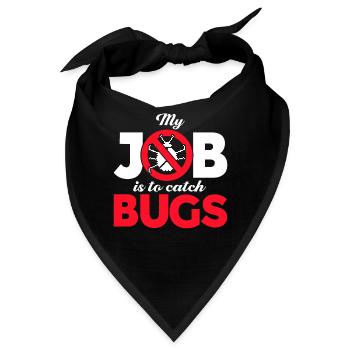 QA Ingenieur QA Tester Software Tester - Bandana - Schwarz - Vorne