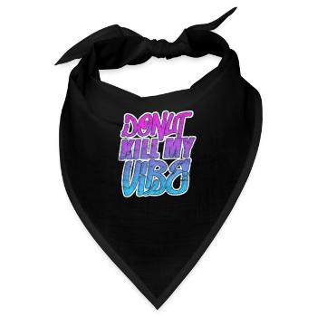 Donut - Bandana - Schwarz - Vorne