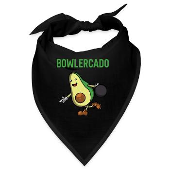 Bowling - Bandana - Schwarz - Vorne