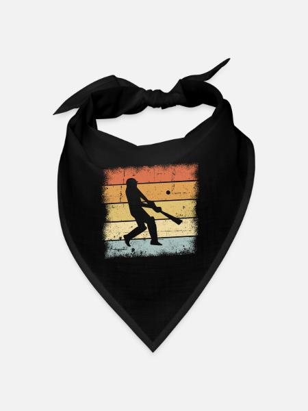 Cricket Retro - Bandana - black - Front
