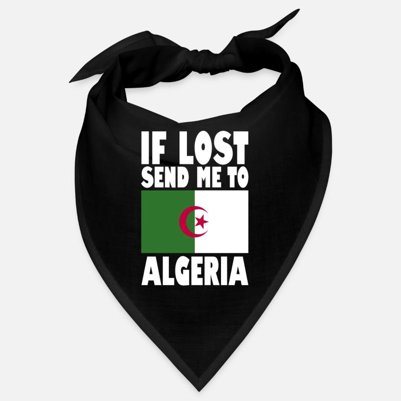Algeria Flag Saying Bandana