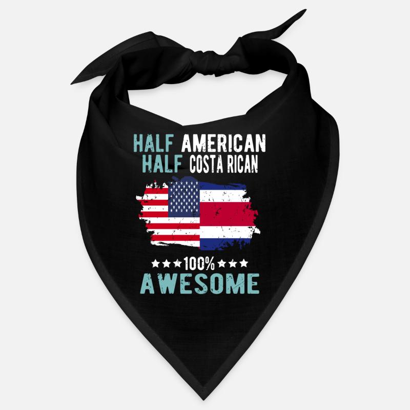 Half American Half Costa Rican Bandana
