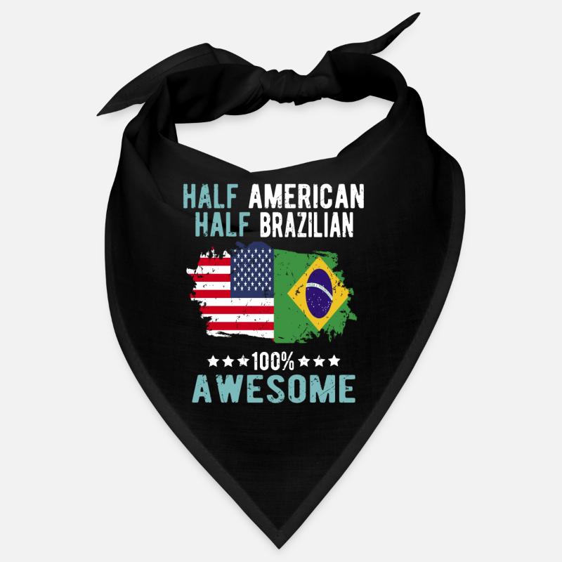 Moitié américain moitié brésilien Bandana