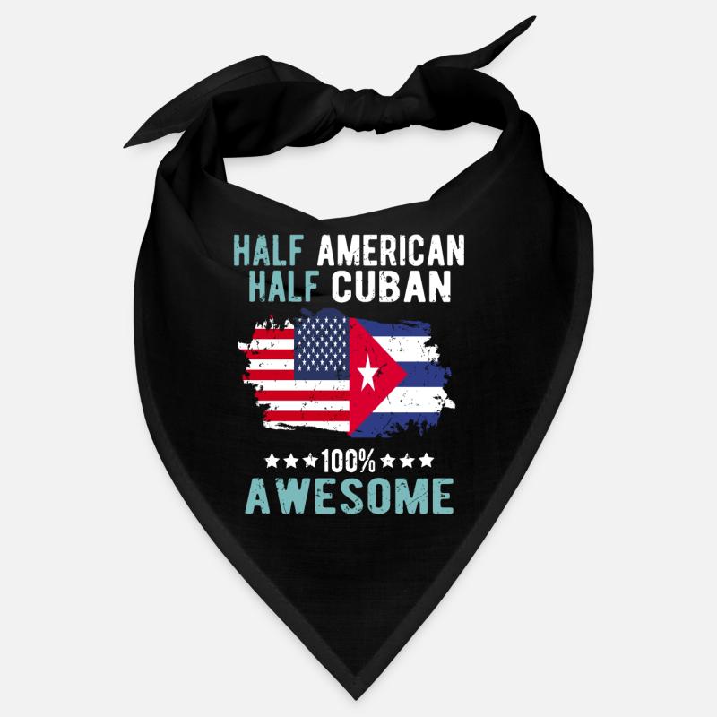 Half American Half Cuban Bandana