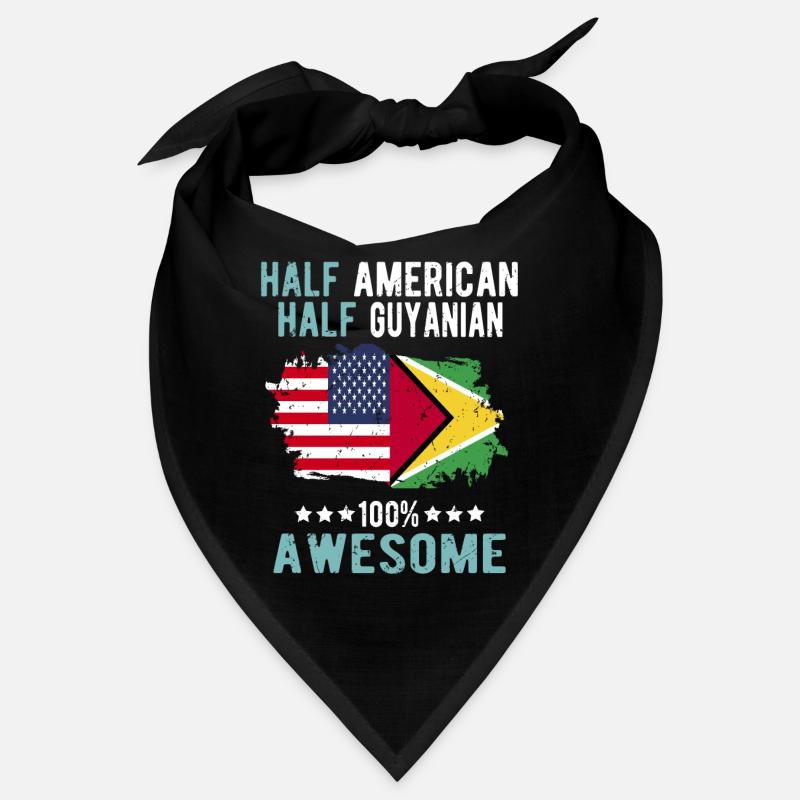 Halb Amerikaner Halb Guyaner Bandana