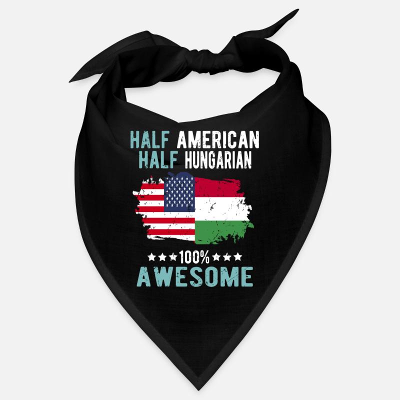 Half American Half Hungarian Bandana