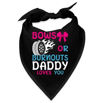 Vater Vatertag Daddy LGBTQ - Bandana - Schwarz - Vorne