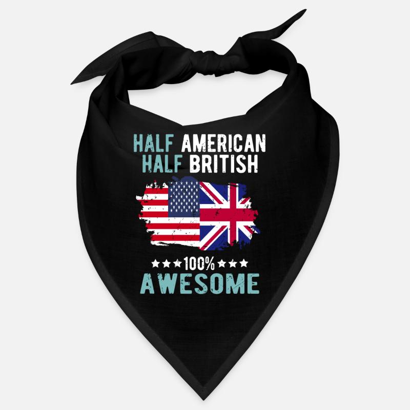 Half American Half British Bandana