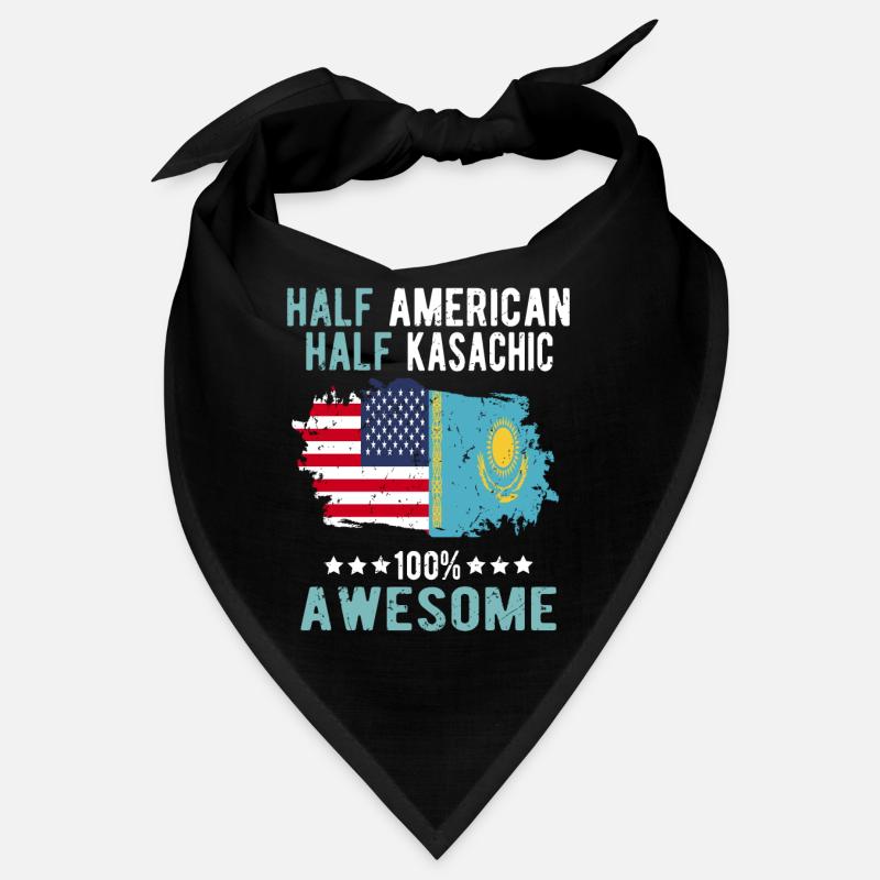 Halb Amerikaner Halb Kasache Bandana