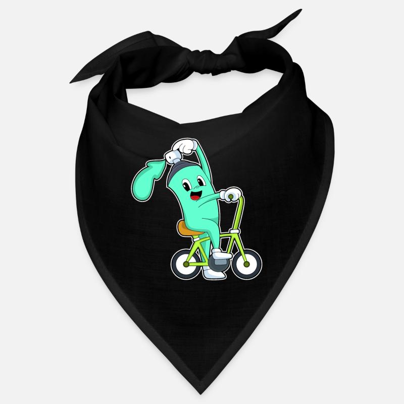 Bombe aérosol avec vélo Bandana