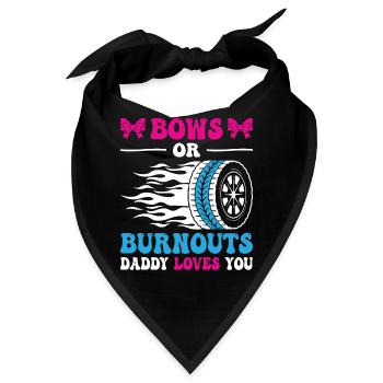 Vater Vatertag Daddy LGBTQ - Bandana - Schwarz - Vorne