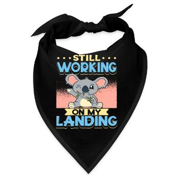 Arm Gebrochen Gebrochener Arm - Bandana - Schwarz - Vorne