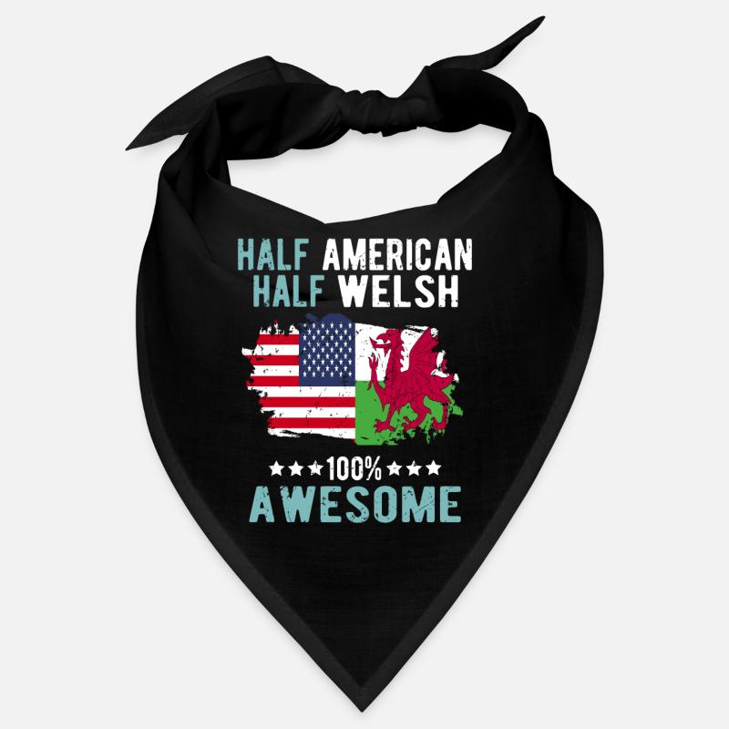 Halb Amerikaner Halb Waliser Bandana