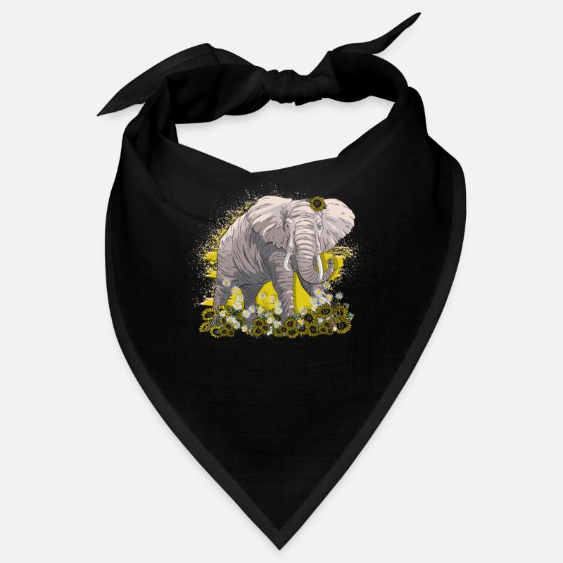 Elephant Elephant Elephant Proboscis Zoo Circus Bandana