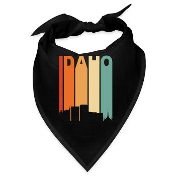 Idaho - Bandana - Schwarz - Vorne