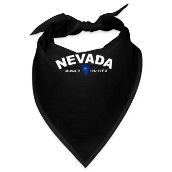 Nevada - Bandana - Schwarz - Vorne