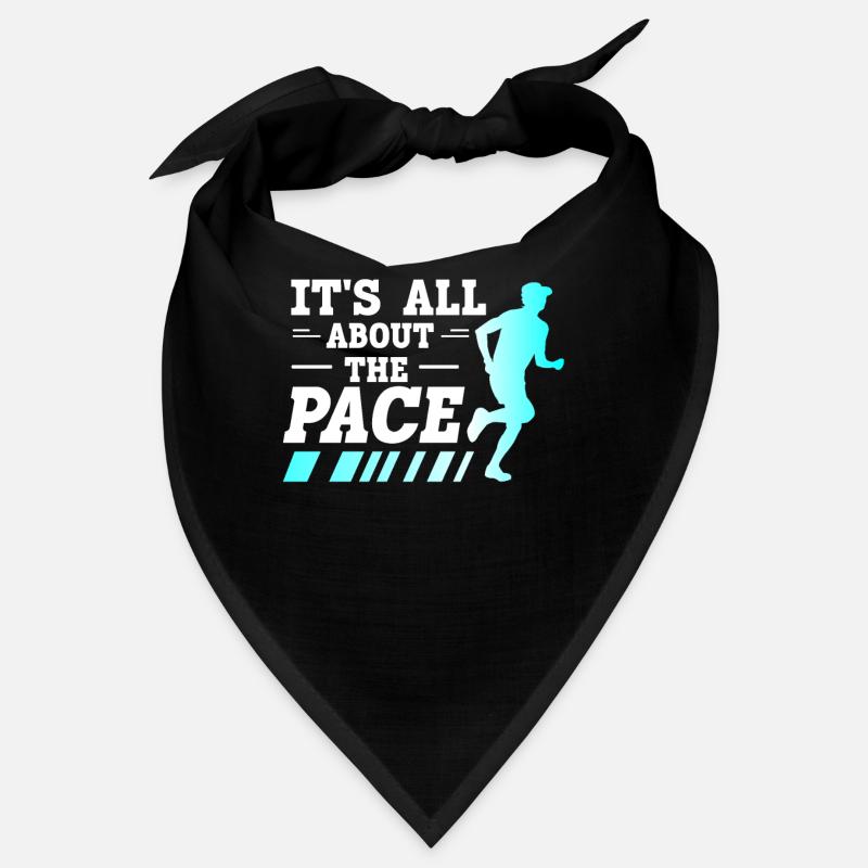 It's All About The Pace Marathon Läufer Bandana