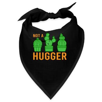 Cactus Not A Hugger - Western Sugaro Flowers - Bandana - Schwarz - Vorne