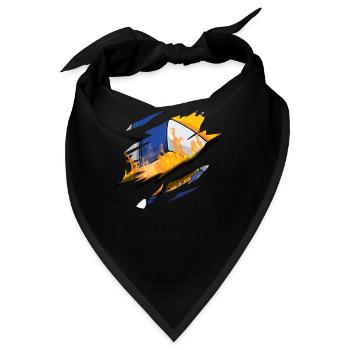Volleyball Player Team Scratch - Bandana - Schwarz - Vorne
