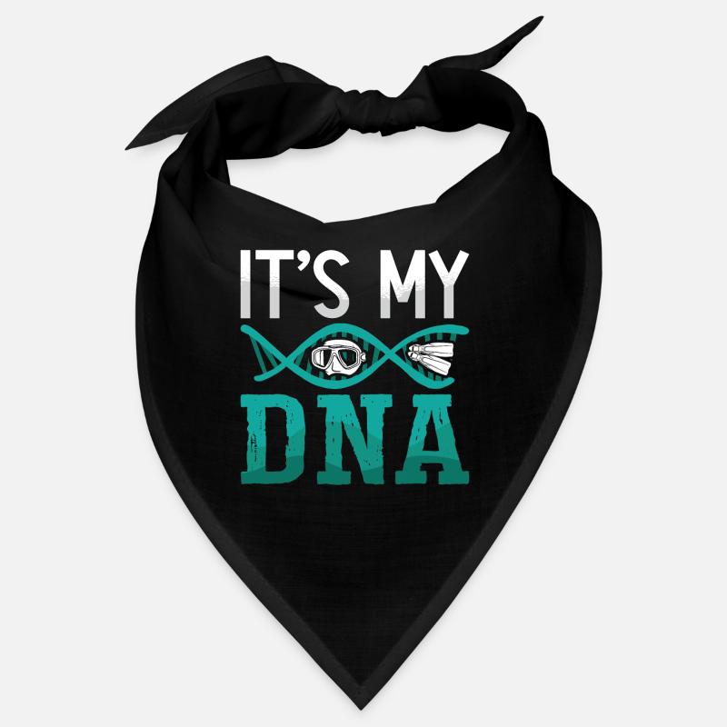 Apnée Apnée Apnée Cadeau d’apnée - Bandana - noir