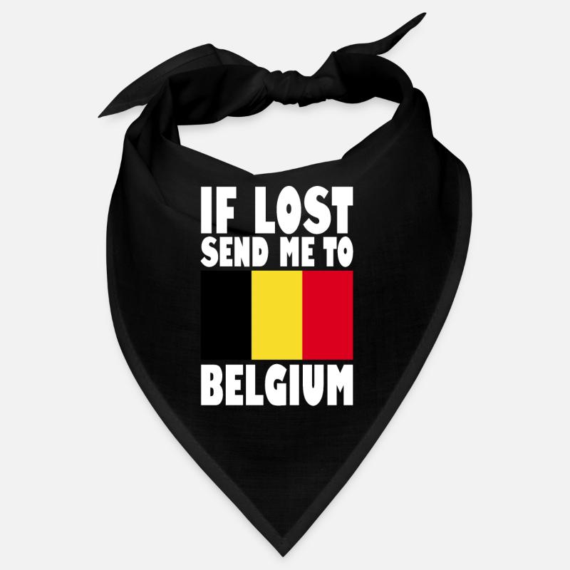 Drapeau de la Belgique Bandana