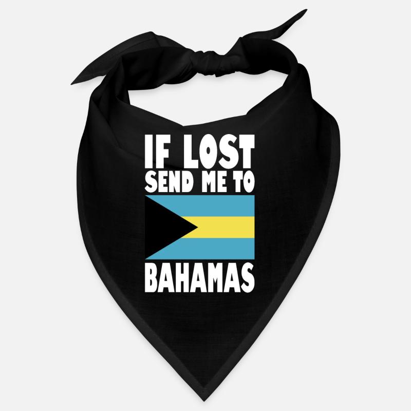 Bahamas Flagge Spruch Bandana