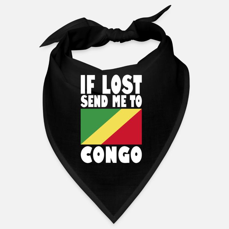 Drapeau du Congo Disant Bandana
