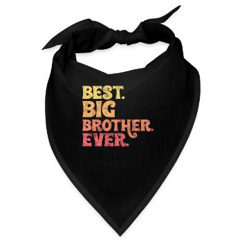 Grosser Bruder - Bandana - Schwarz - Vorne