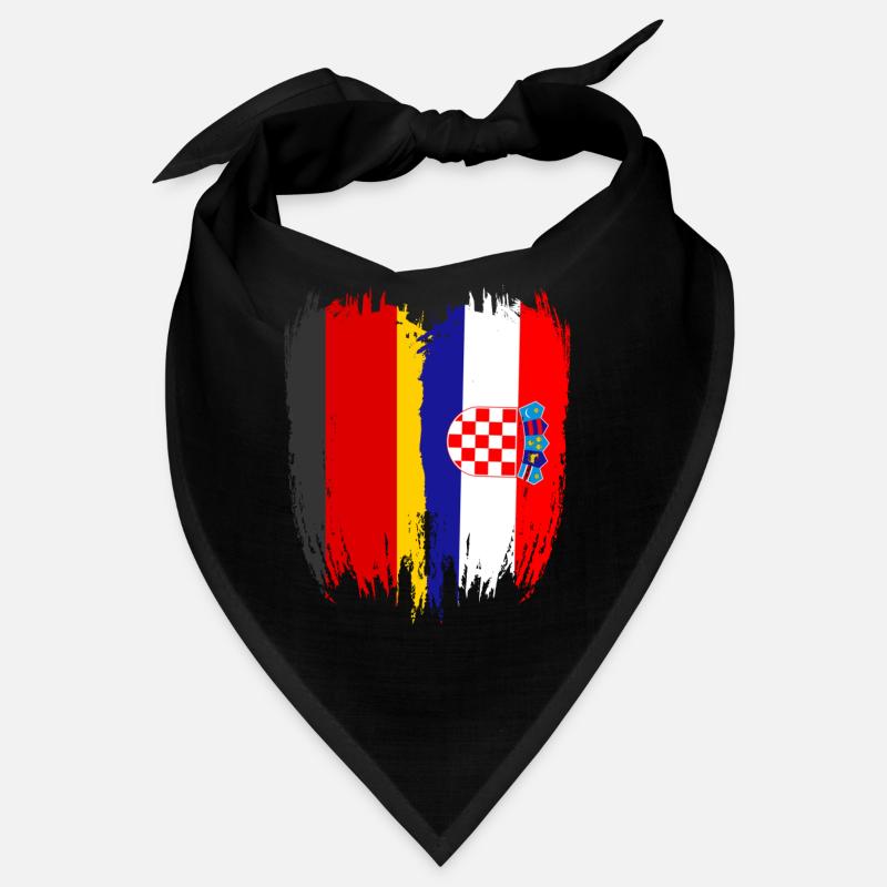 Germany Flag Croatia Bandana