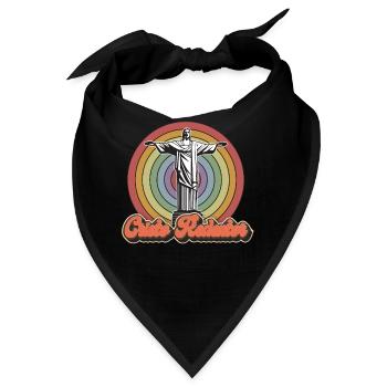 Cristo Redentor Brasilien Río de janeiro - Bandana - Schwarz - Vorne