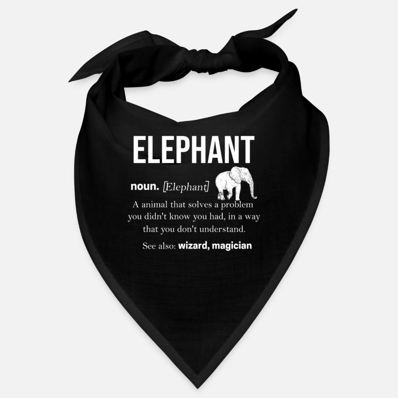 Elefant Bandana