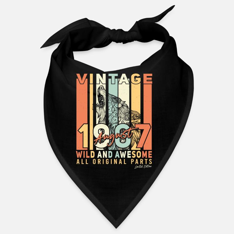 Rétro 1967 Août Bandana
