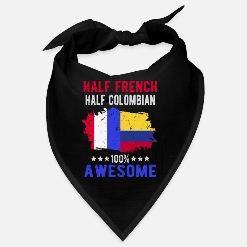 Moitié Français moitié colombien Bandana
