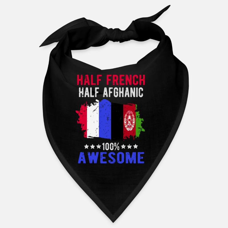 Half French Half Afghan Bandana