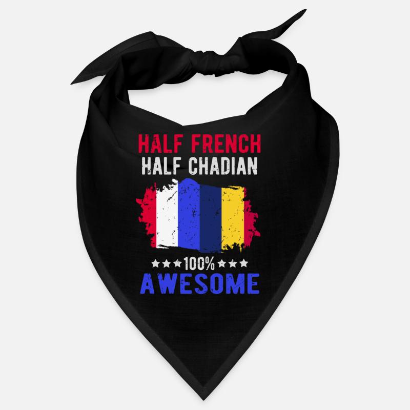 Moitié Français moitié Chader Bandana