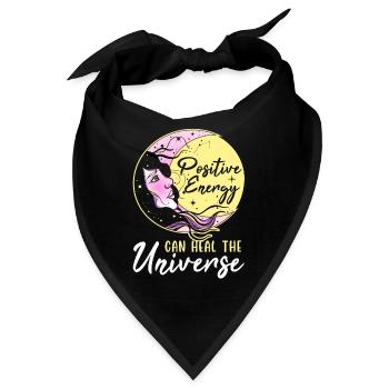 Energy Medicine Positive Energy Healing - Bandana - Schwarz - Vorne