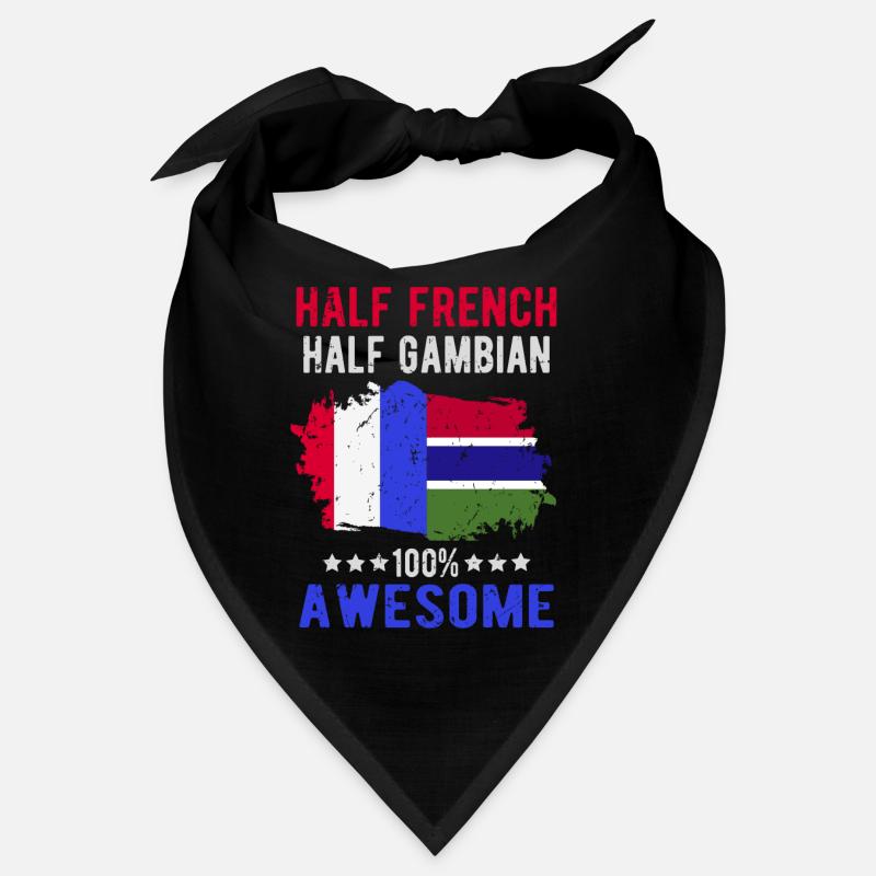 Moitié Français moitié gambien Bandana