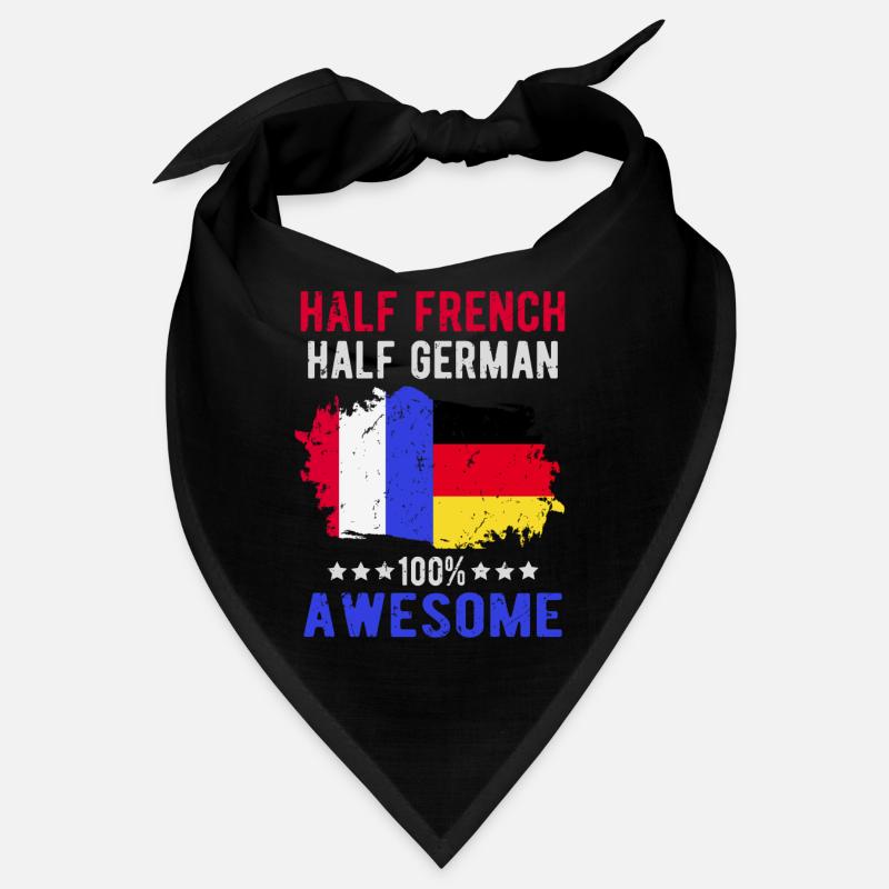 Half French Half German Bandana