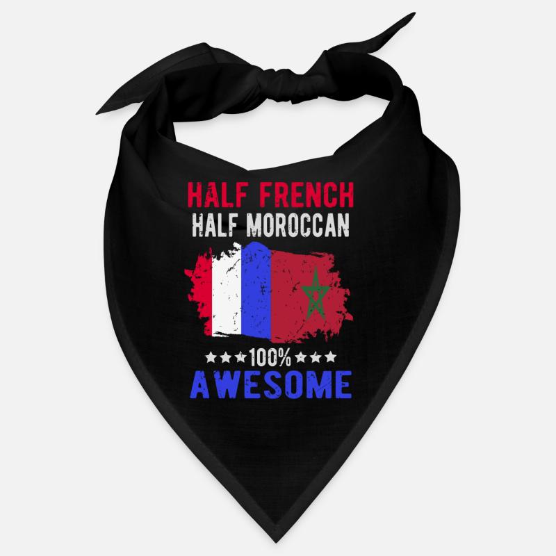 Moitié Français moitié marocain Bandana