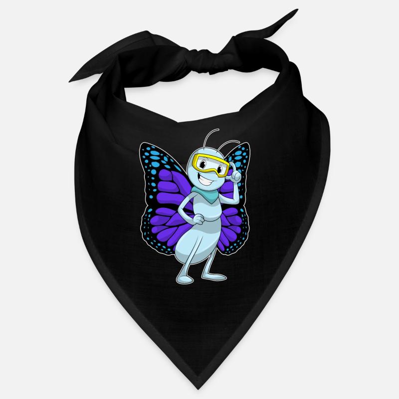 Butterfly Glasses Bandana