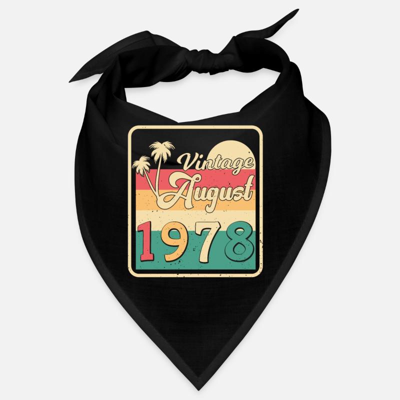 1978 Août Idée cadeau Bandana